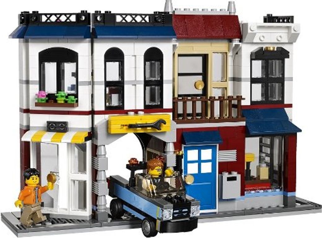 LEGO® Creator Bike Shop & Café speelwijze