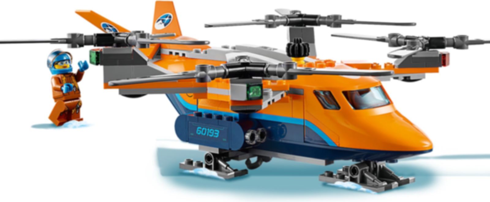 LEGO® City Ártico: Transporte aéreo partes