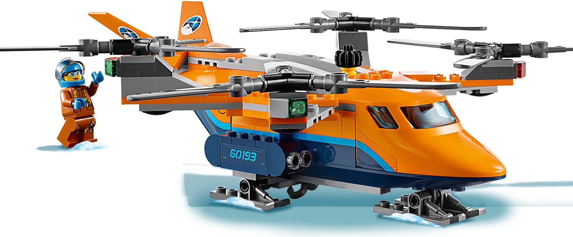 LEGO® City Arktis-Frachtflugzeug komponenten