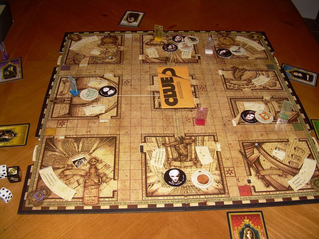 Cluedo: Harry Potter Editie speelwijze