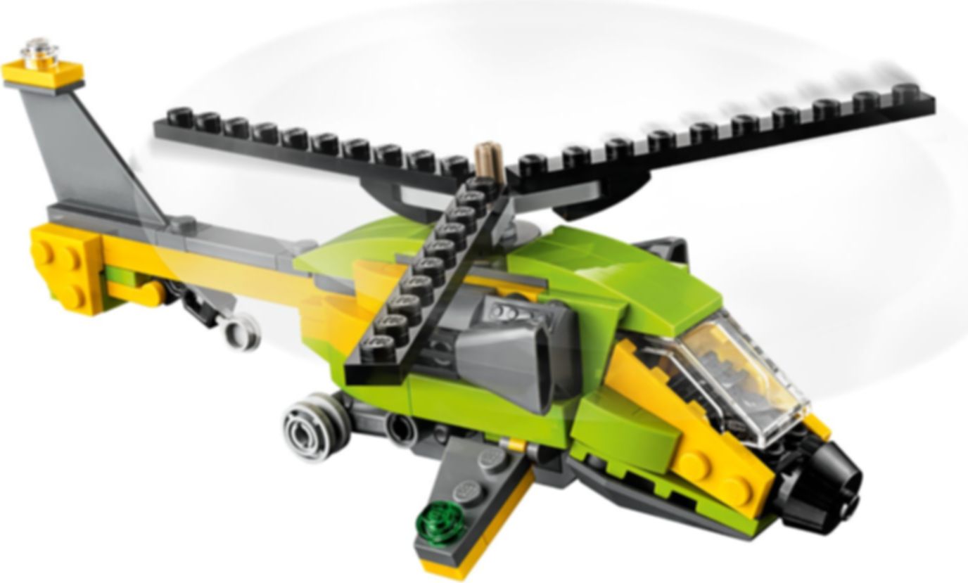 LEGO® Creator L'aventure en hélicoptère composants