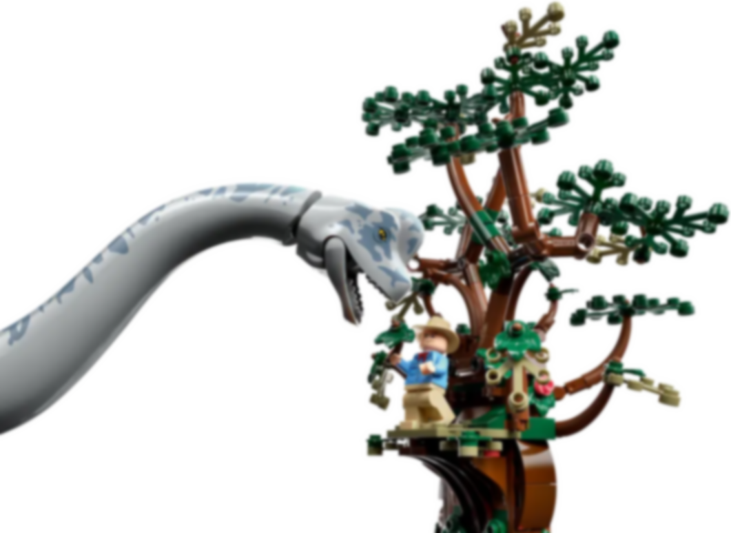 LEGO® Jurassic World Descubrimiento del Braquiosaurio jugabilidad