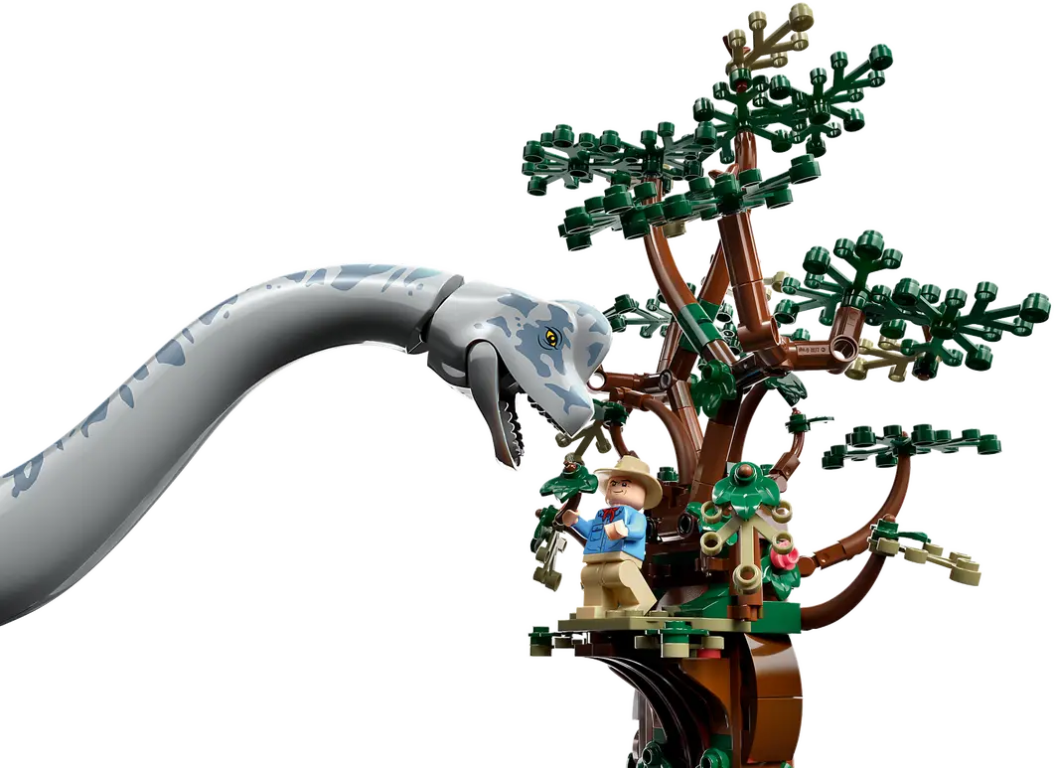 LEGO® Jurassic World Brachiosaurus ontdekking speelwijze