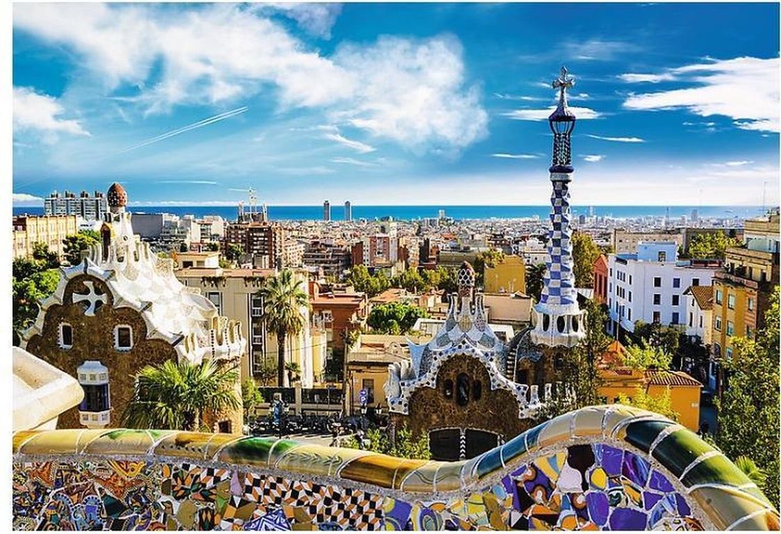 Guell park in Barcelona