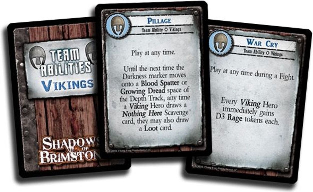 Shadows of Brimstone: Gates of Valhalla cards