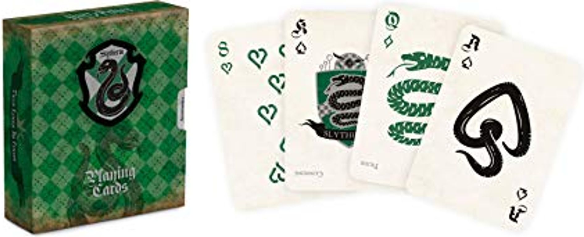 Harry Potter Slytherin House Playing Cards cards