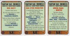 Martian Rails cards