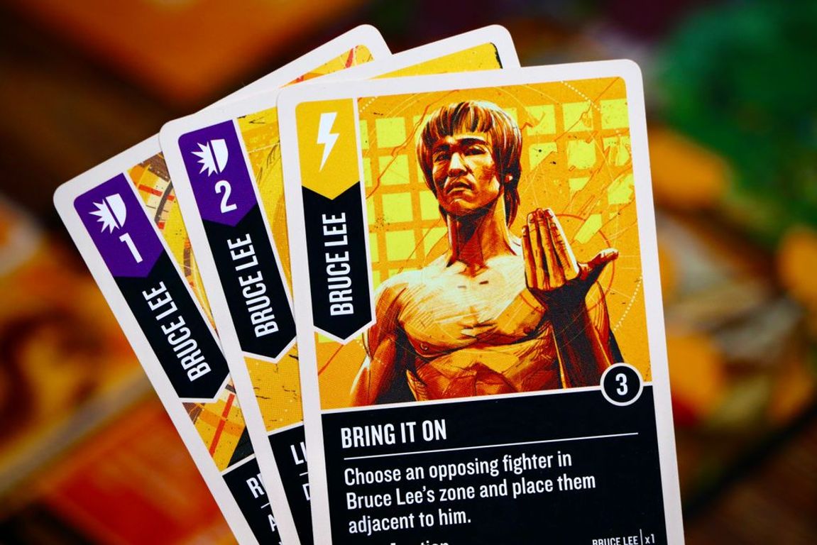 Unmatched: Lee vs Ali cards