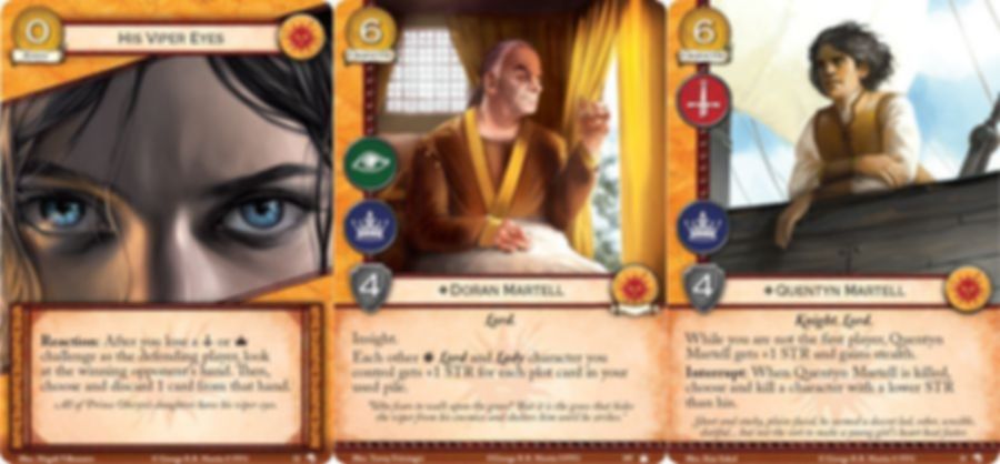 A Game of Thrones: The Card Game (Second Edition) - Wolves of the North cards