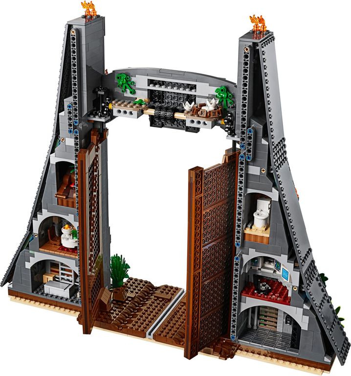 LEGO® Jurassic World Jurassic Park: T. Rex' Verwüstung komponenten