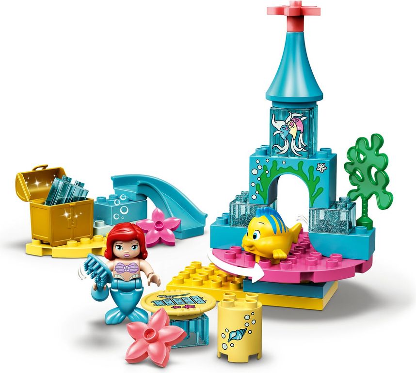 LEGO® DUPLO® Ariel's Undersea Castle components