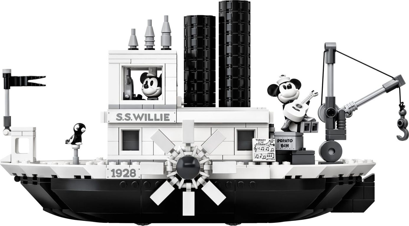 LEGO® Ideas Steamboat Willie composants