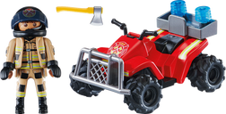 Playmobil® City Action Fire Rescue Quad components