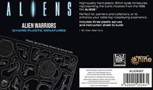 Aliens: Another Glorious Day in the Corps! – Alien Warriors back of the box