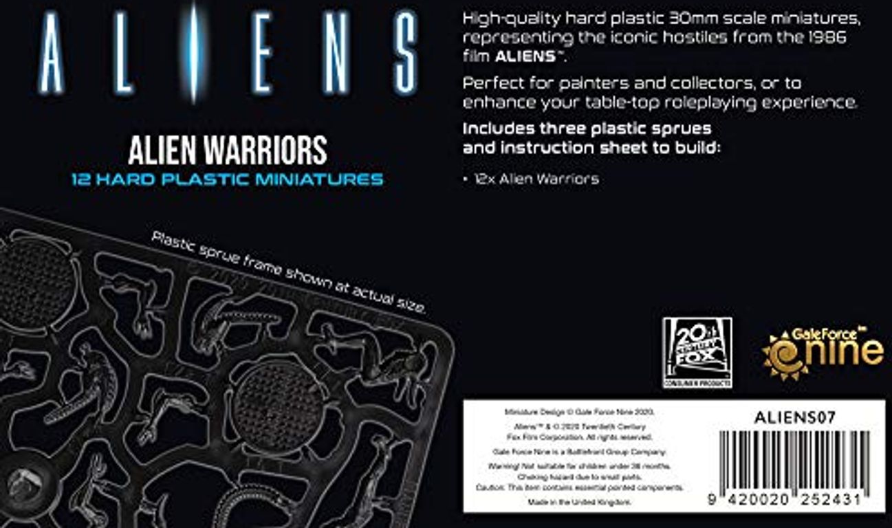 Aliens: Another Glorious Day in the Corps! – Alien Warriors torna a scatola