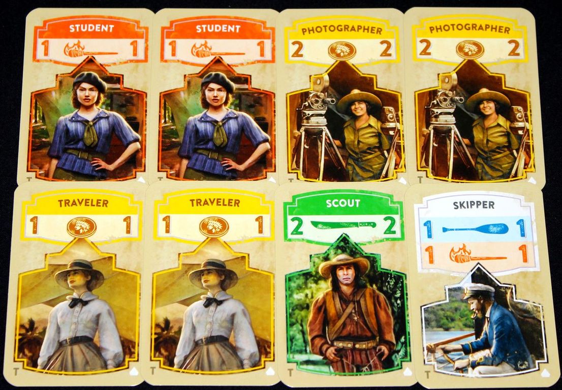 The Quest for El Dorado: The Golden Temples cartas