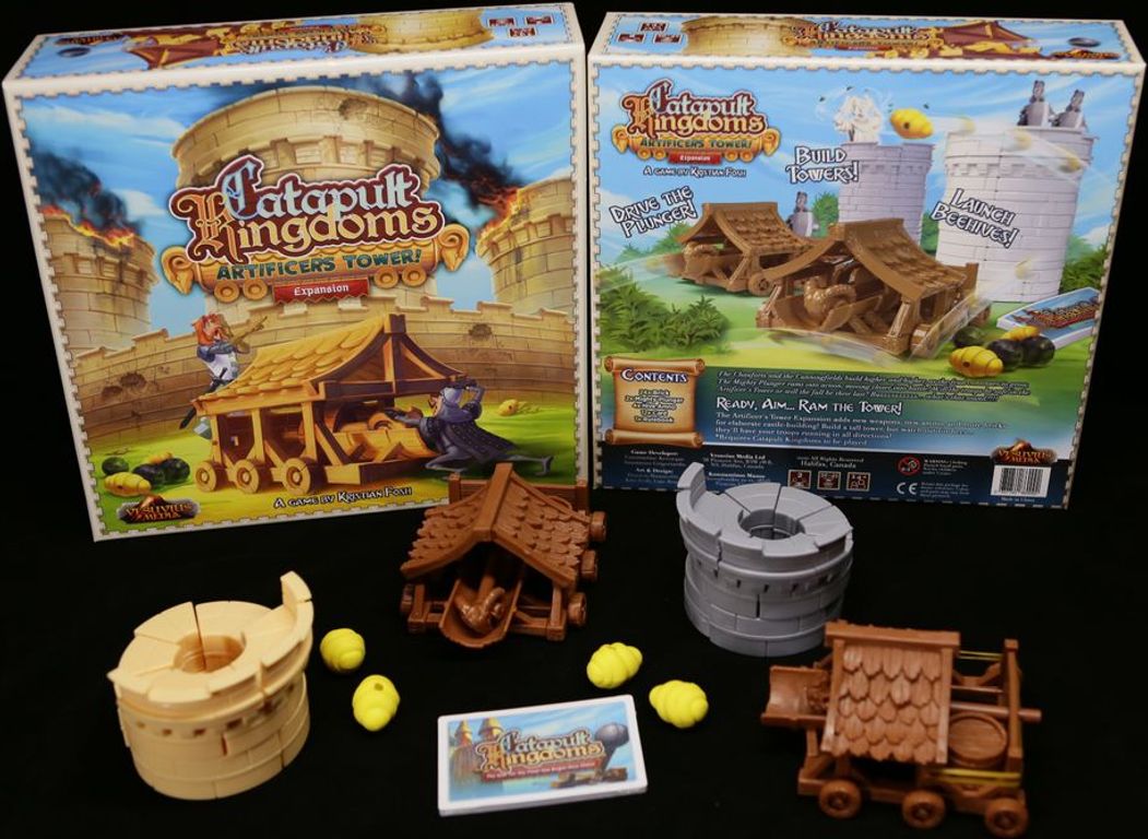 Catapult Kingdoms: Artificers Expansion partes