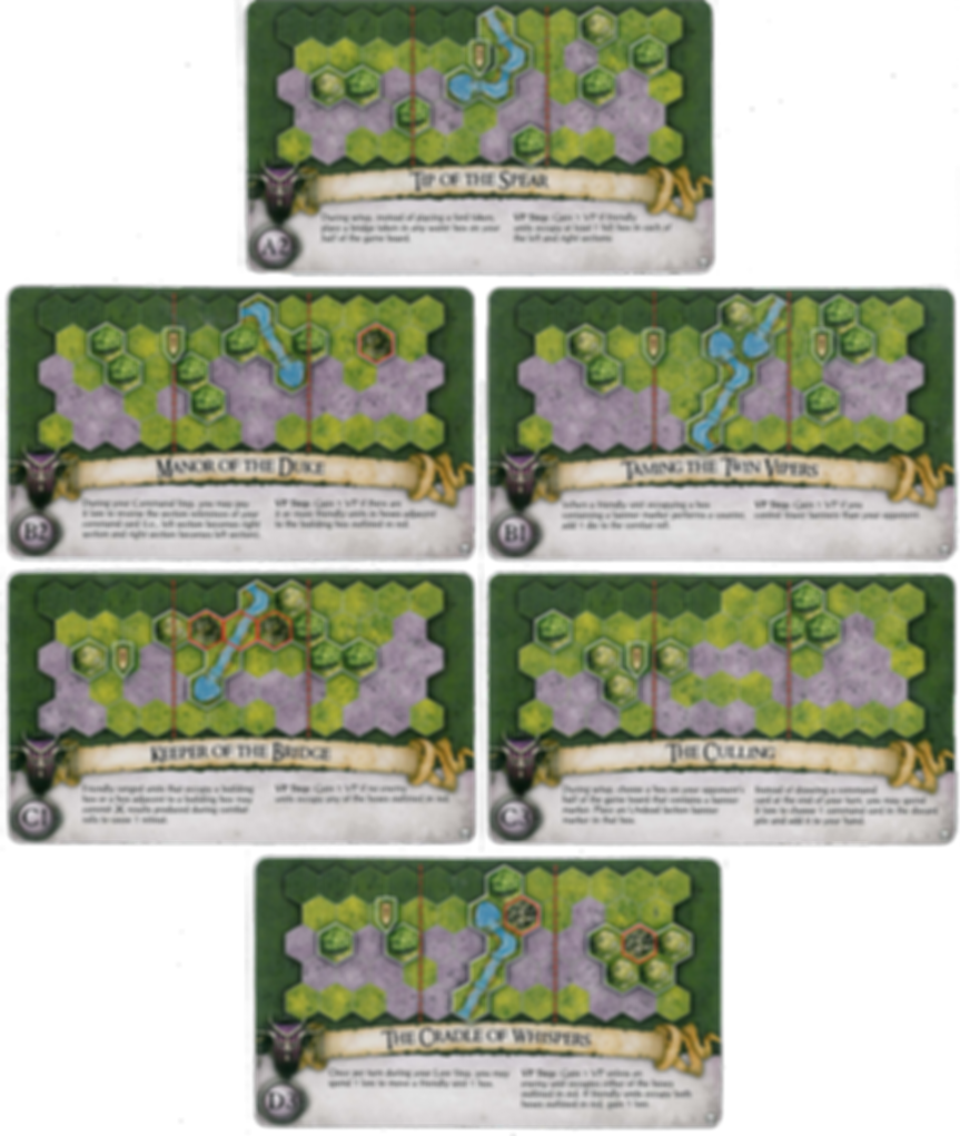 Battlelore (Zweite Edition): Herolde von Dreadfall Armee-Pack karten