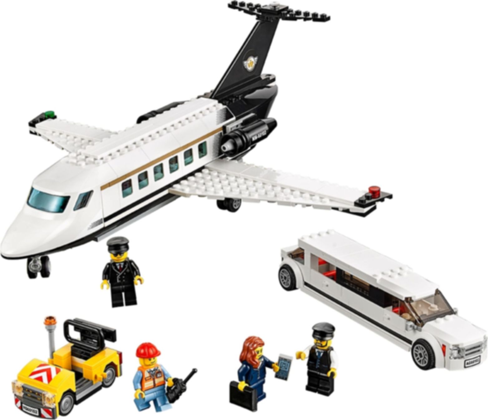 LEGO® City Le service VIP de l'aéroport composants