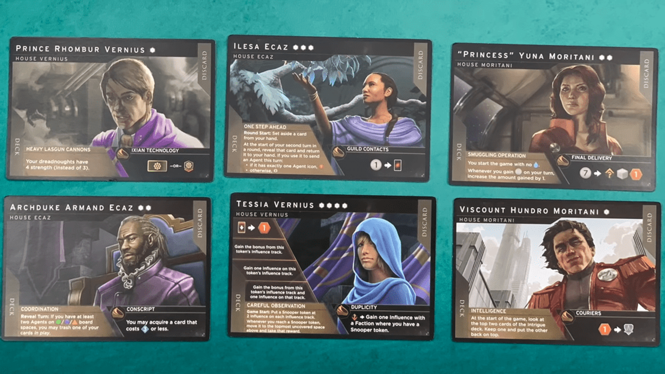 Dune: Imperium – Rise of Ix cards