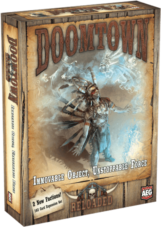 Doomtown: Reloaded - Immovable Object, Unstoppable Force box