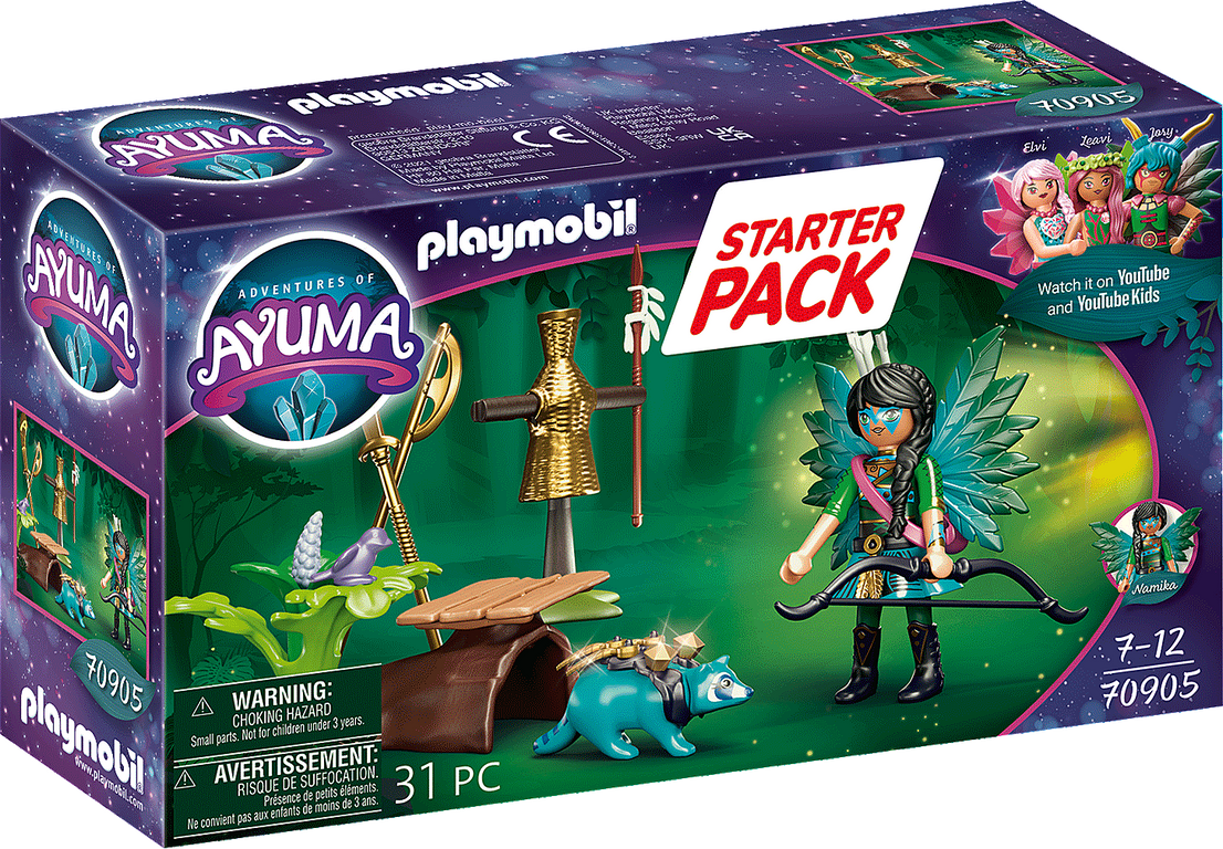 Playmobil ADVENTURES OF AYUMA - ABJATUS WITH KNIGHT FAIRY HILDI