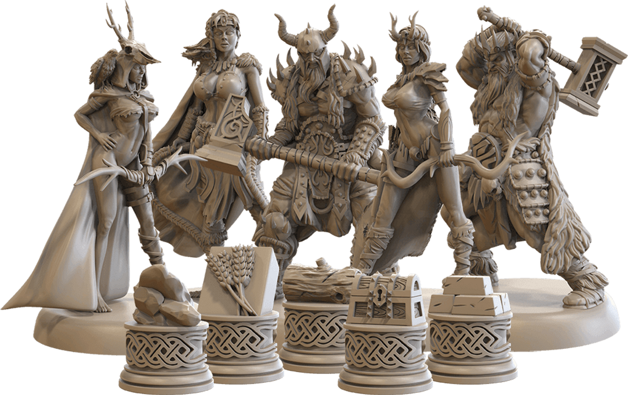 Barbarians: The Invasion miniaturen