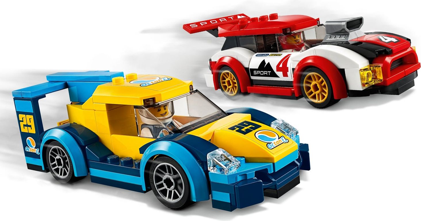 LEGO® City Rennwagen-Duell spielablauf