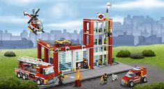 LEGO® City La caserne des pompiers gameplay