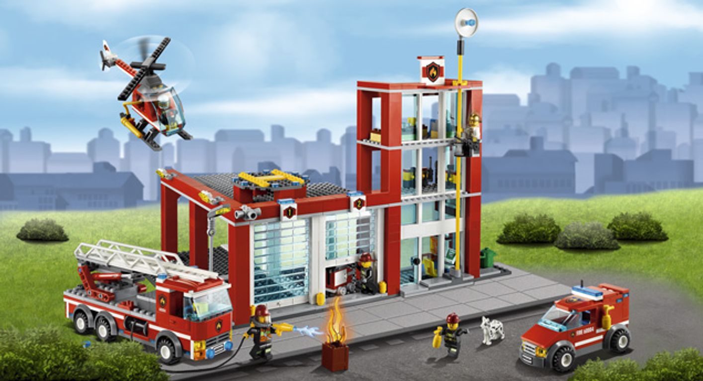 LEGO® City Fire Station speelwijze