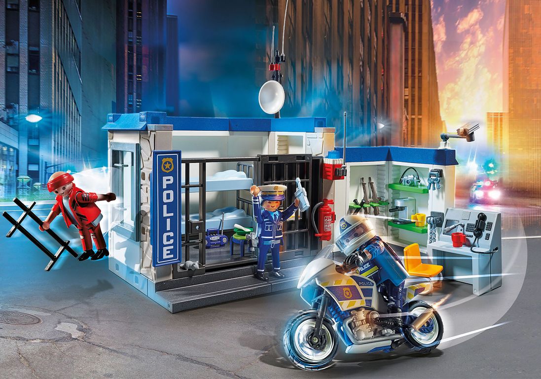 Playmobil® City Action Prison Escape gameplay