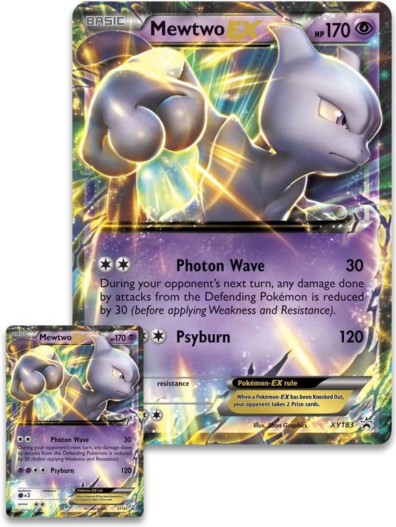 Pokemon Trading Card Game Mewtwo EX Box C12 cards