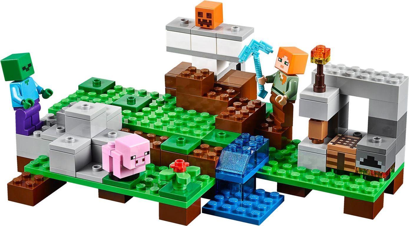 LEGO® Minecraft El gólem de hierro partes