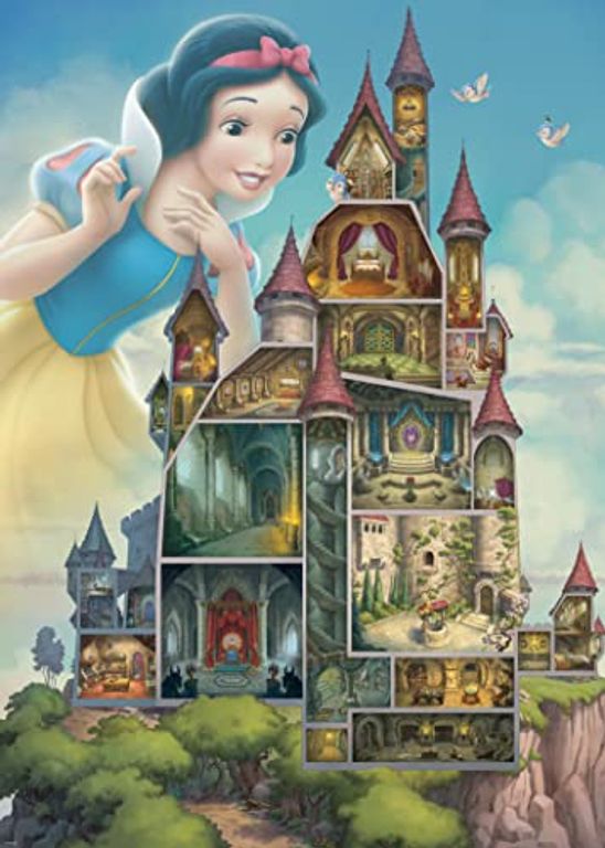 Collection de châteaux Disney - Blanche-Neige