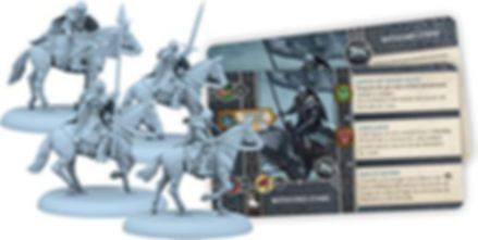 A Song of Ice & Fire: Tabletop Miniatures Game – Stark Outriders partes