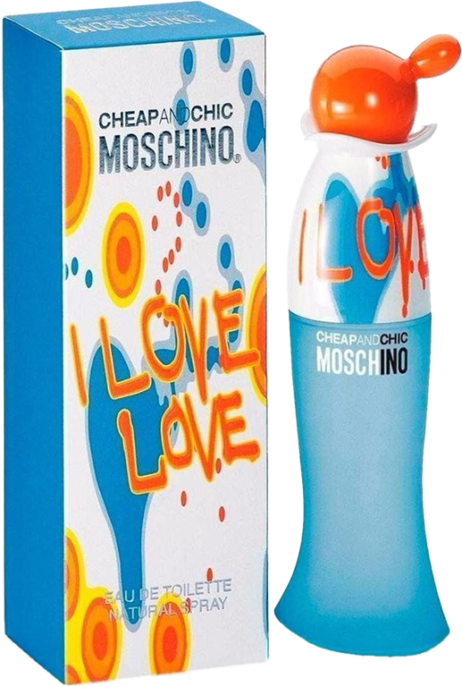 Moschino Cheap & Chic I Love Love Eau de toilette box