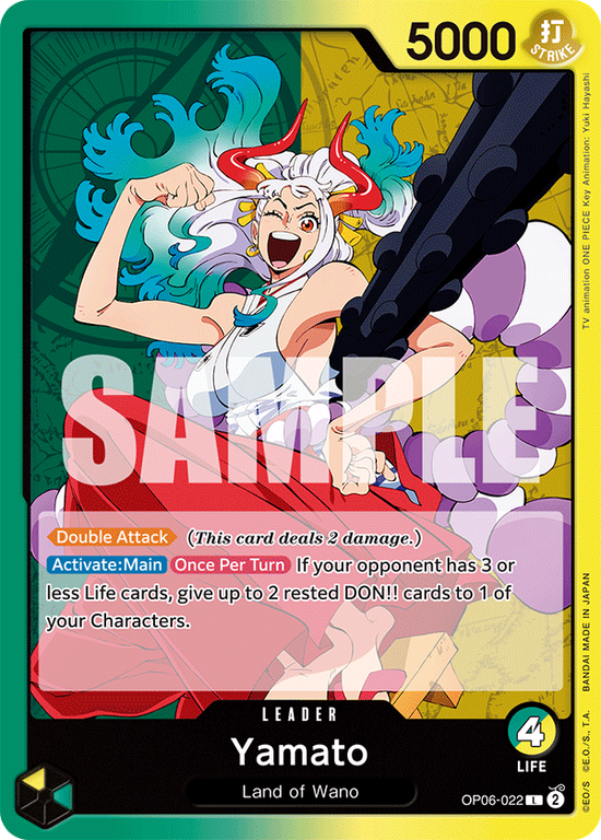 One Piece TCG: Wings Of The Captain - Booster Box kaart