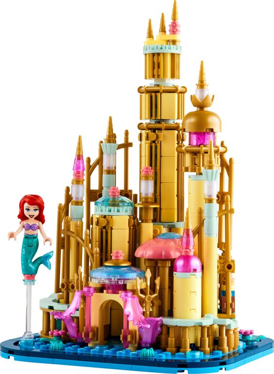 LEGO® Disney Mini Castillo de Disney Ariel partes