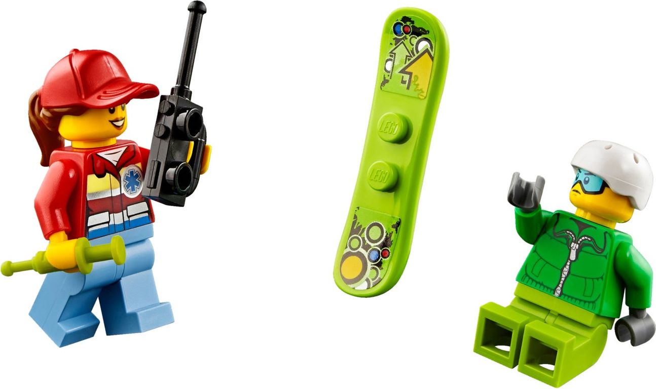 LEGO® City Rettungshubschrauber minifiguren