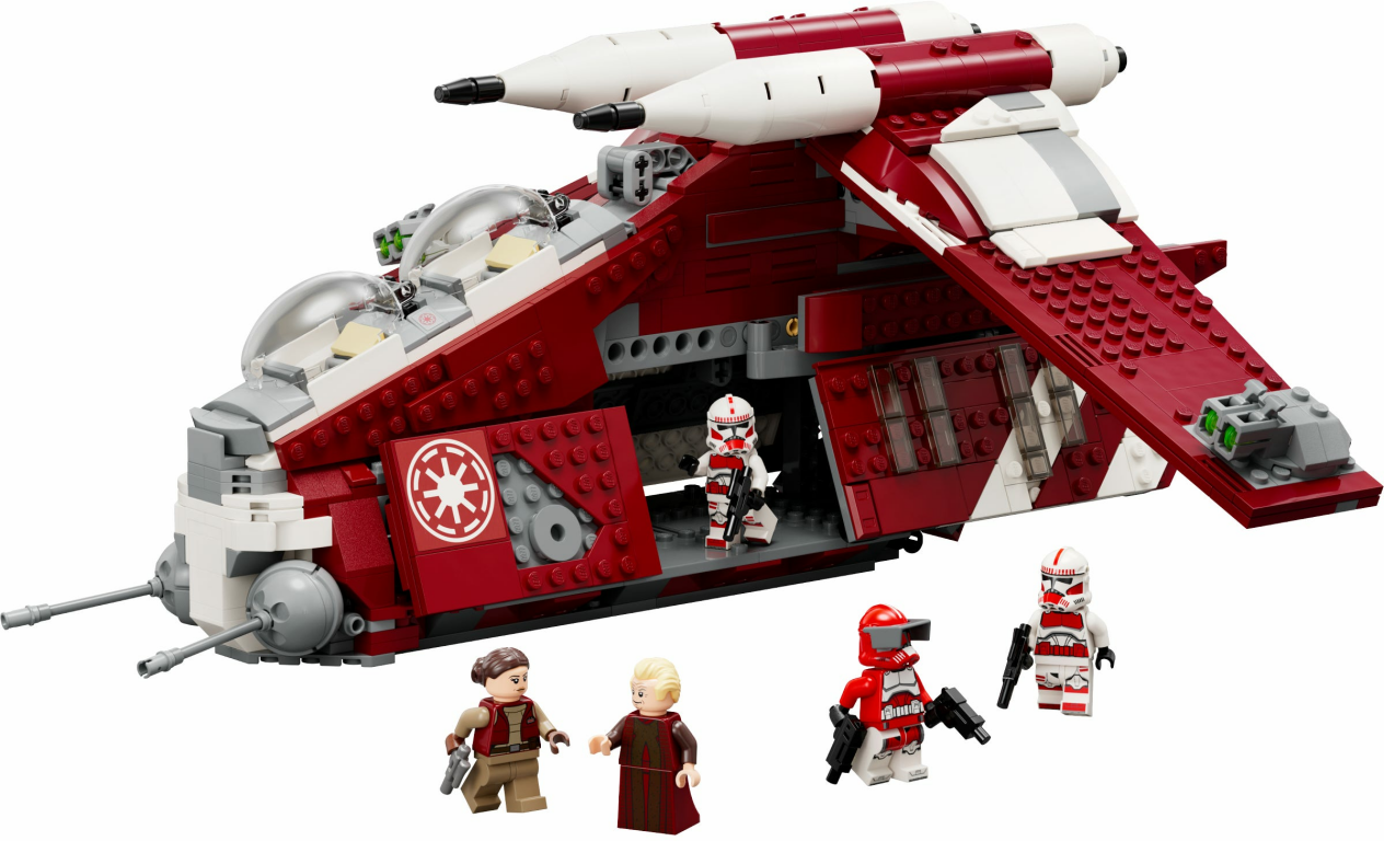 LEGO® Star Wars Gunship della Guardia di Coruscant componenti