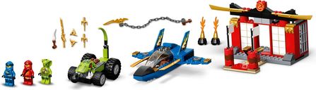 LEGO® Ninjago Battaglia sullo Storm Fighter componenti