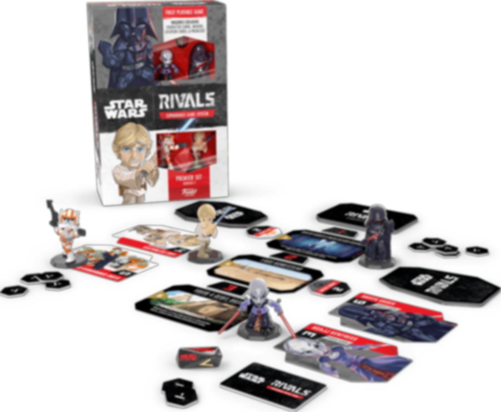 Star Wars: Rivals – Series 1: Premier Set componenten