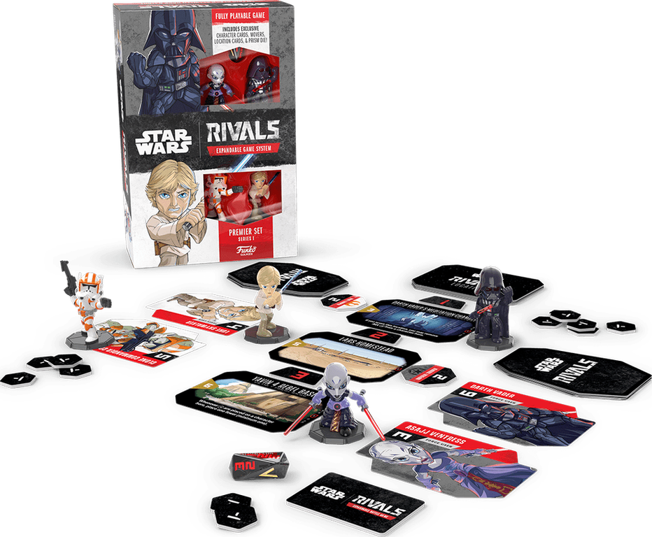 Star Wars: Rivals – Series 1: Premier Set composants