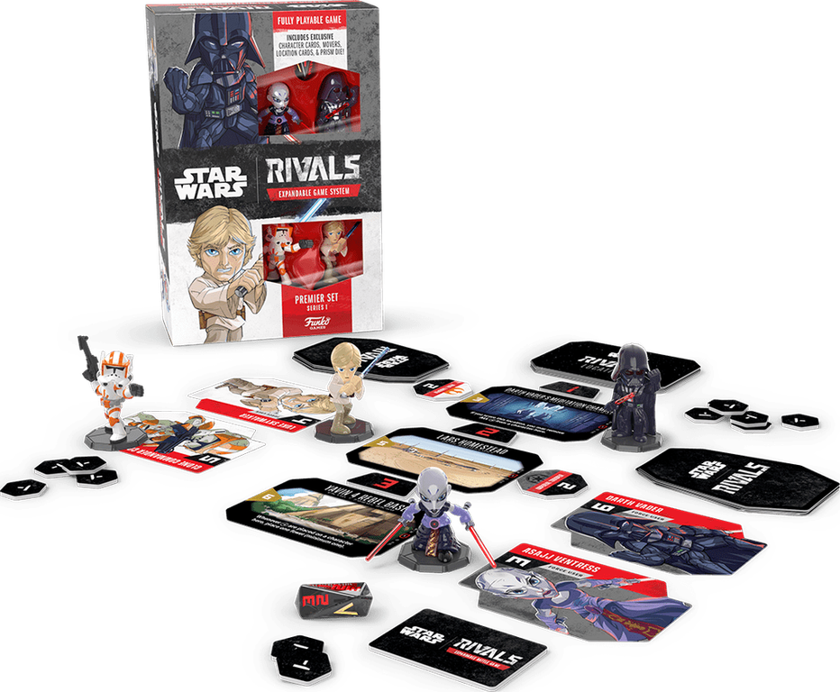 Star Wars: Rivals – Series 1: Premier Set components