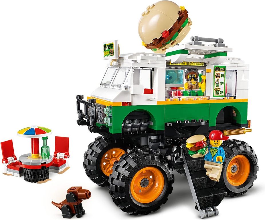 LEGO® Creator Hamburger Monstertruck speelwijze