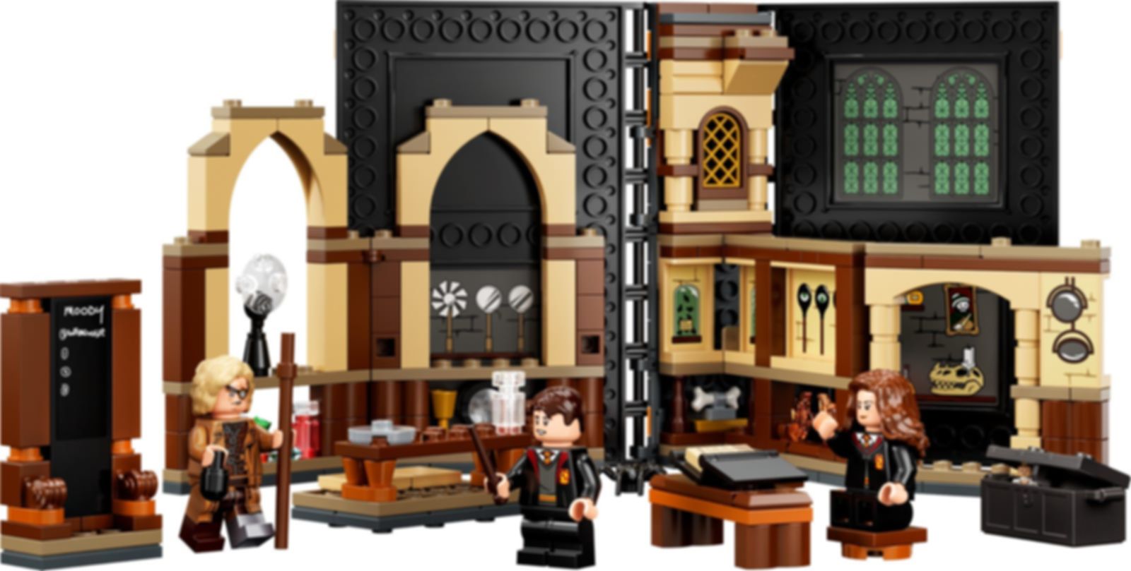 LEGO® Harry Potter™ Momento Hogwarts™: Clase de Defensa partes