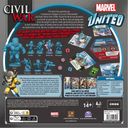 Marvel United: Civil War dos de la boîte
