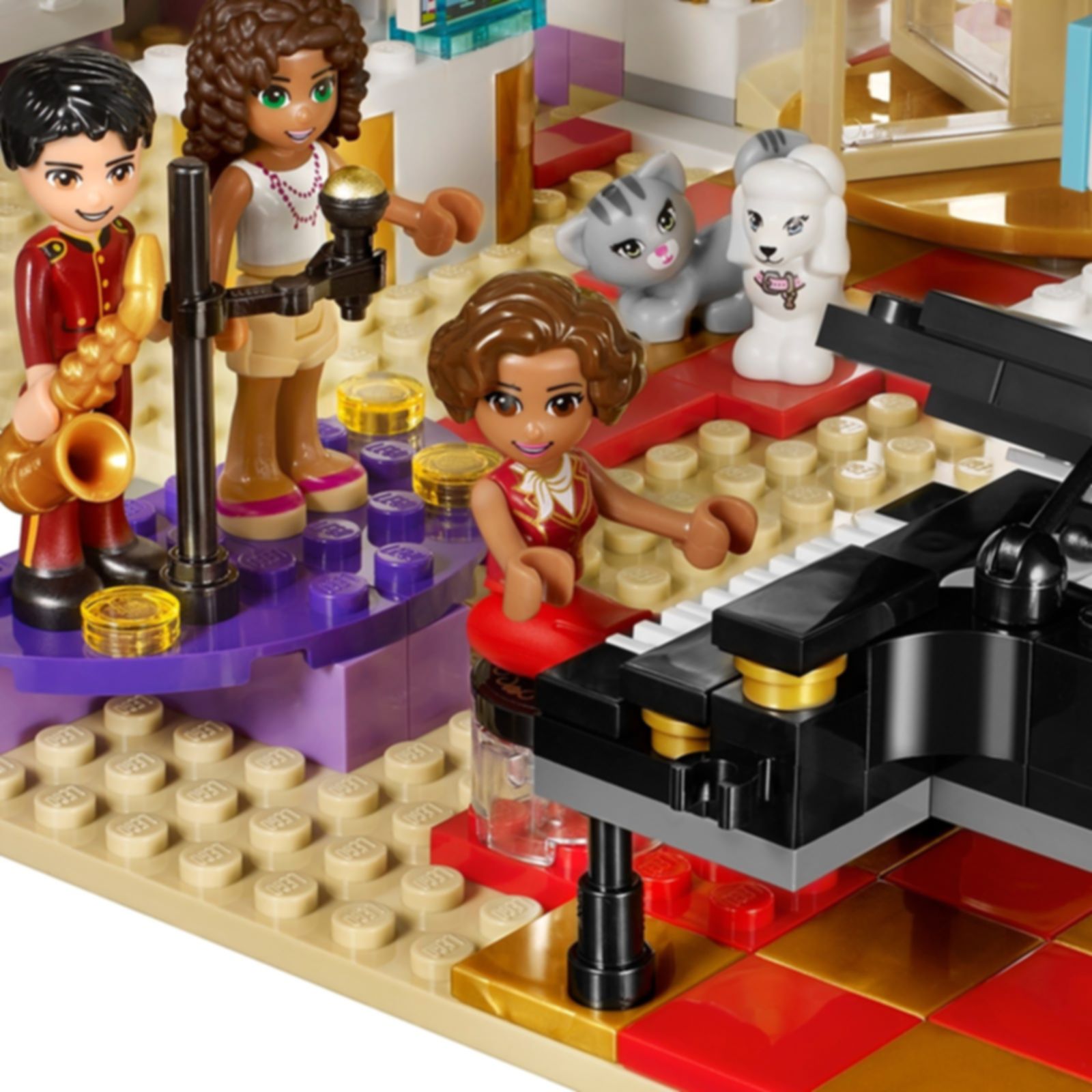 LEGO® Friends Heartlake Großes Hotel spielablauf