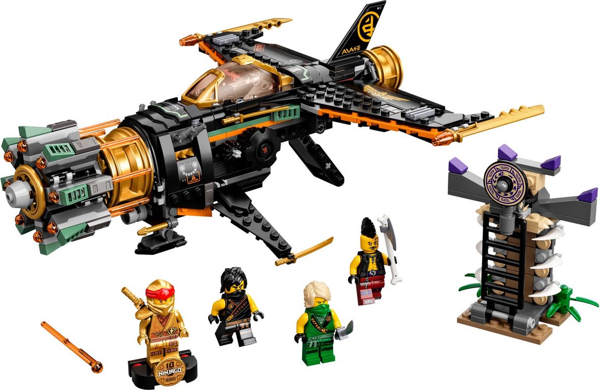 LEGO® Ninjago Boulder Blaster components