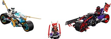 LEGO® Ninjago La Course de rues en motos composants